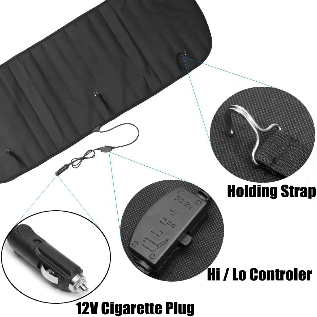 Heated Comfort Seat Cushion Pad