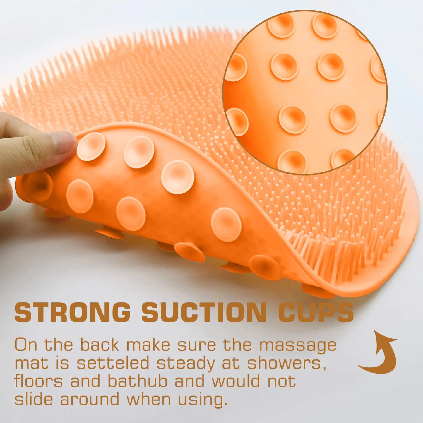 Shower Back Scrubber & Foot Cleaner